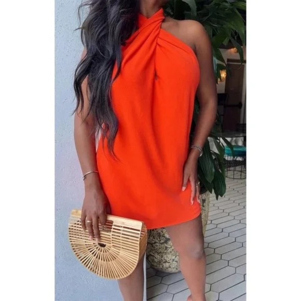 Jasmine Tie Mini Dress